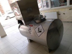 1000 LT PASLANMAZ MAZOT TANKI