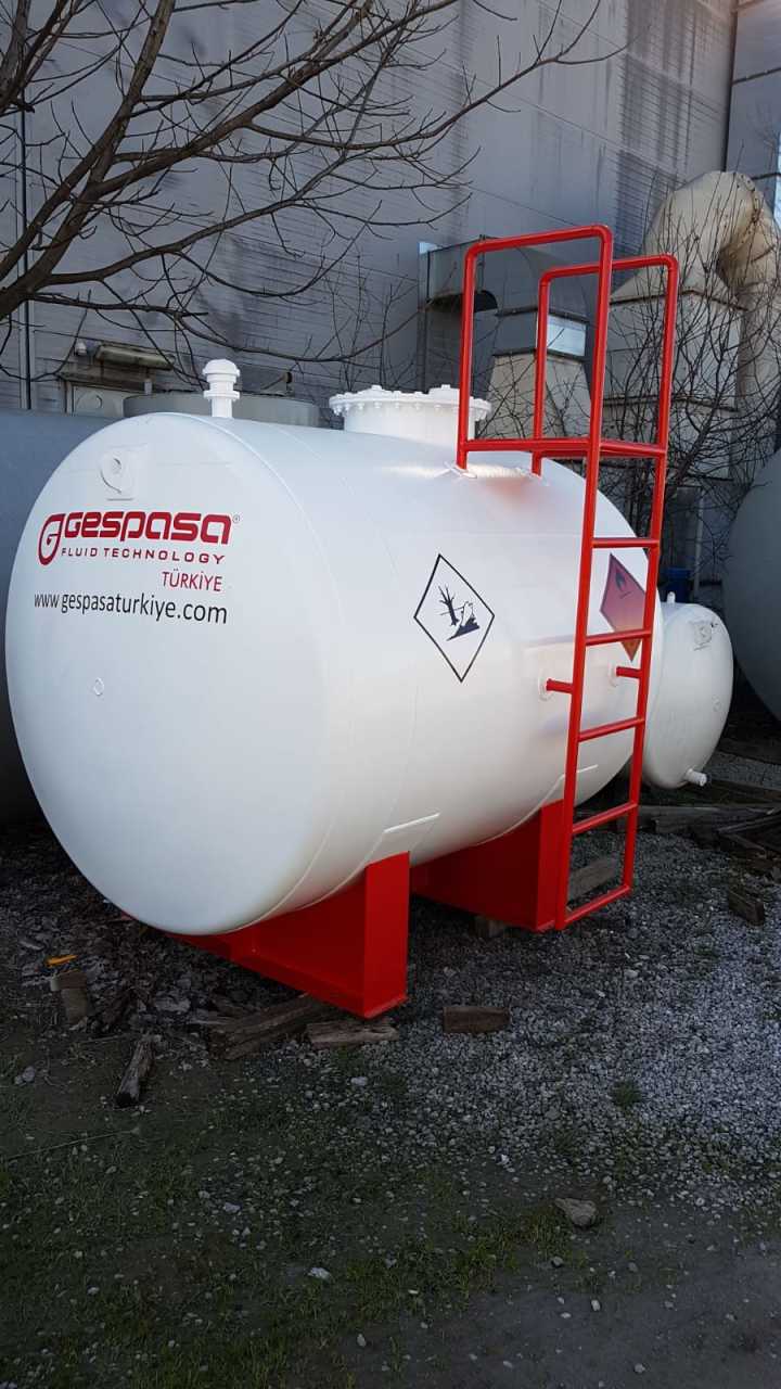 4m3 Tek cidarlı Akaryakıt Tankı