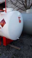 4m3 Tek cidarlı Akaryakıt Tankı