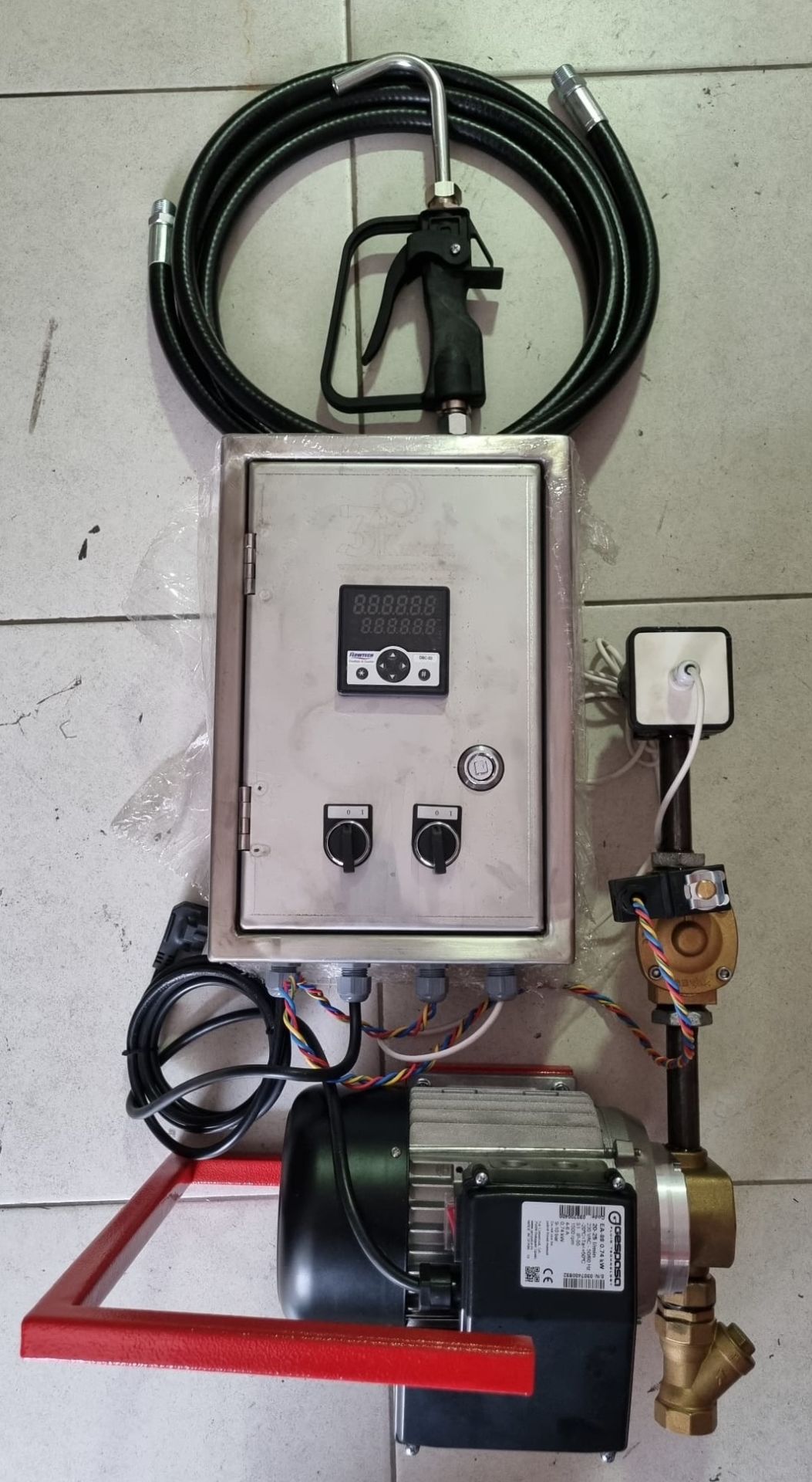 DOP YAĞI DEBİ KONTROL SİSTEMİ